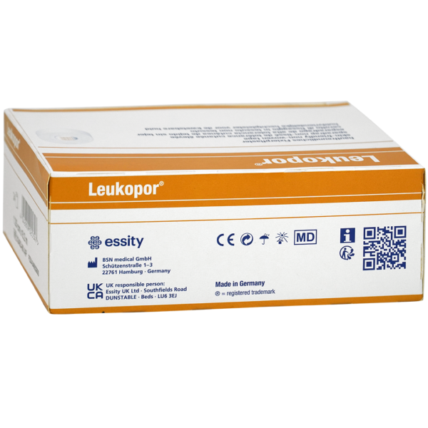 Leukopor hechtpleister 1.25cm x 9.2m