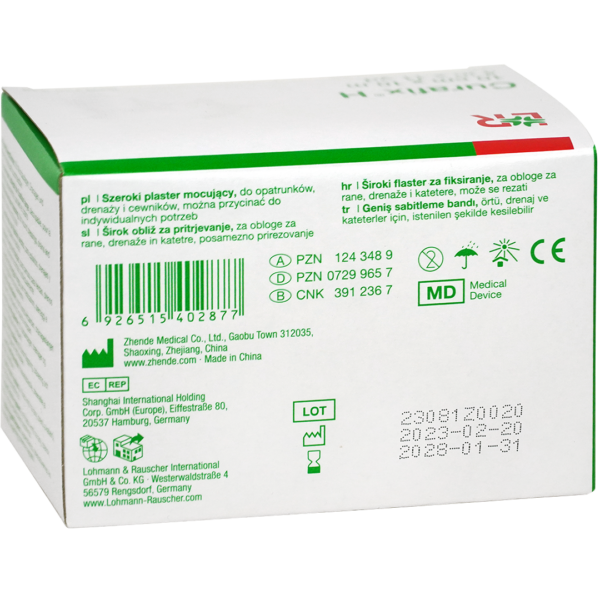 Curafix H klevende fixatiepleister 10m x 10cm
