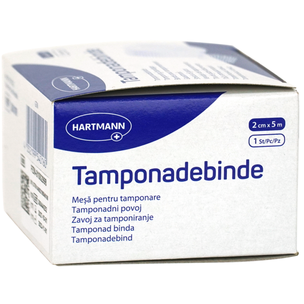 Tamponadebinde gaasstrook 2cm x 5m 24 draads steriel