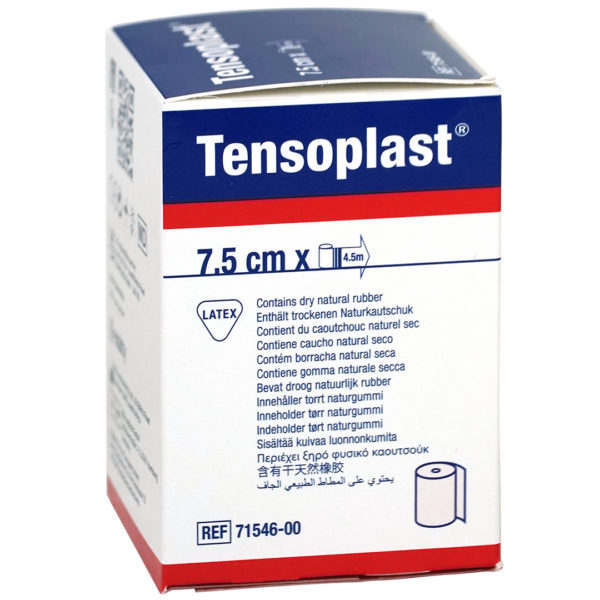 Tensoplast elastisch kleefverband 7.5cm x 4.5m