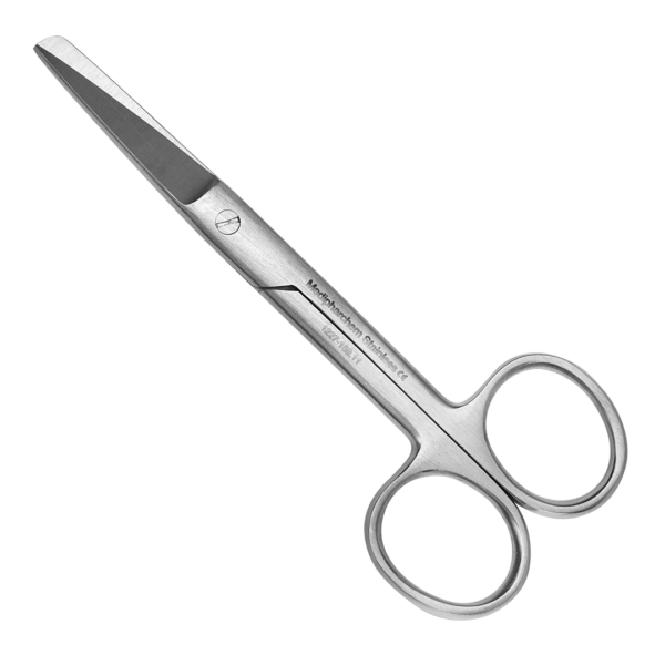 Chirurgische schaar 11cm spits-stomp recht