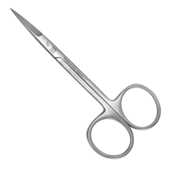 Irisschaar 11cm spits-spits recht