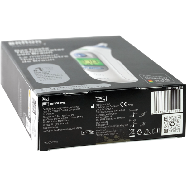 Braun Thermoscan 7 IRT 6520 oorthermometer