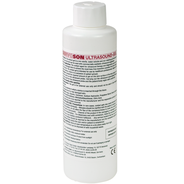 Servoson ultrasoundgel 250g transparant