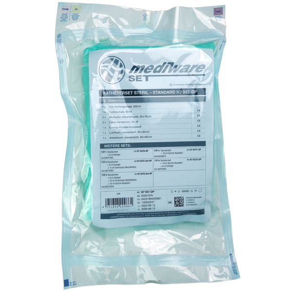 Mediware standaard katheterset, type 4