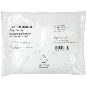 Handschoen Poly Heren