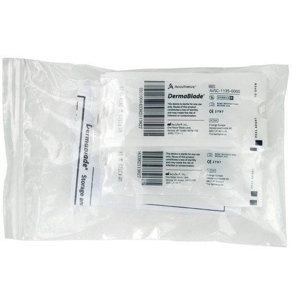 Dermablade shavebiopteur