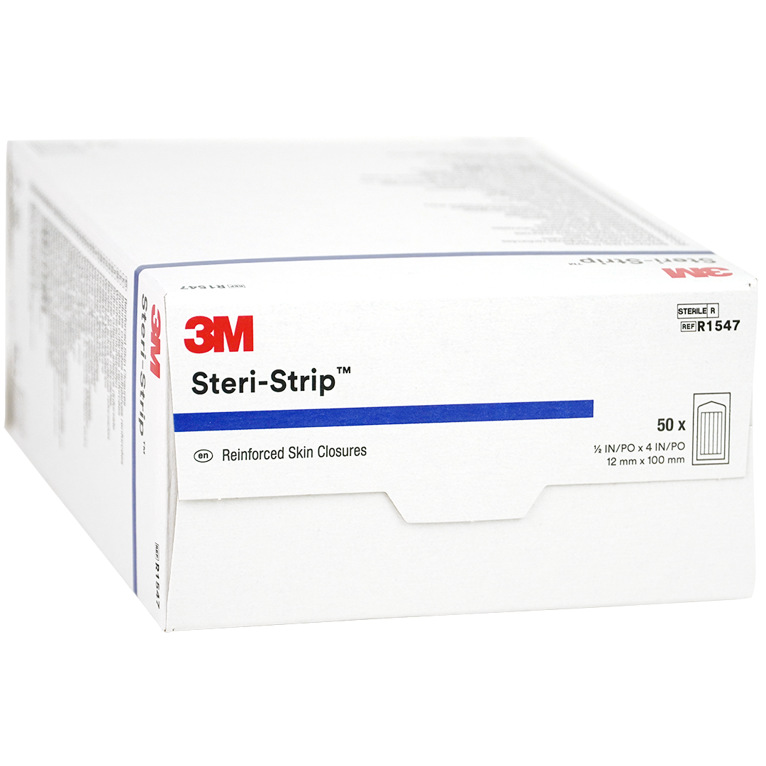 3M Steri Strip Reinforced Skin Closures R1547 12mm x100mm