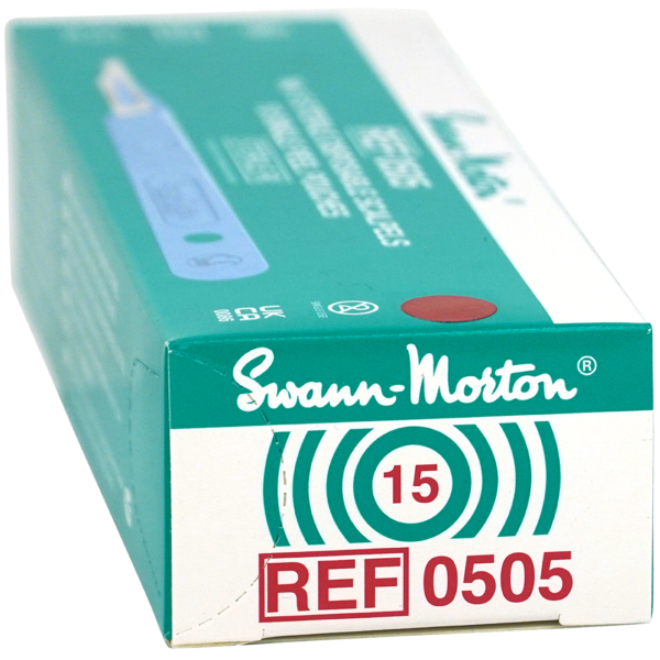 Swann-Morton scalpelmesjes + greep nr. 15 steriel