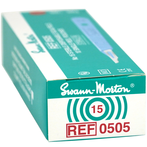 Swann-Morton scalpelmesjes + greep nr. 15 steriel