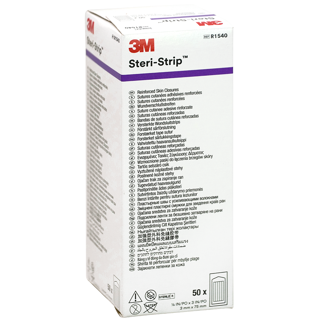3M Steri-Strip hechtstrips 3mm x 75mm