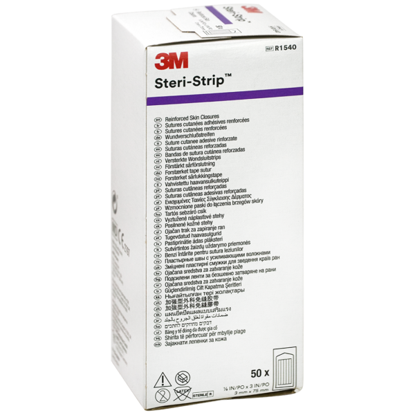 3M Steri-Strip hechtstrips 3mm x 75mm