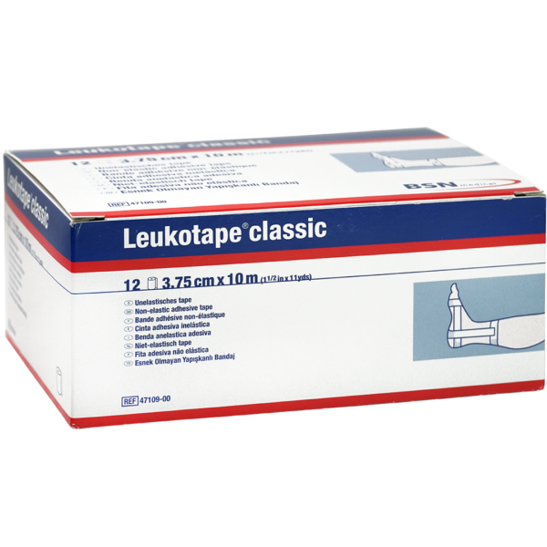 Leukotape Classic starre tape 3.75cm x 10m wit