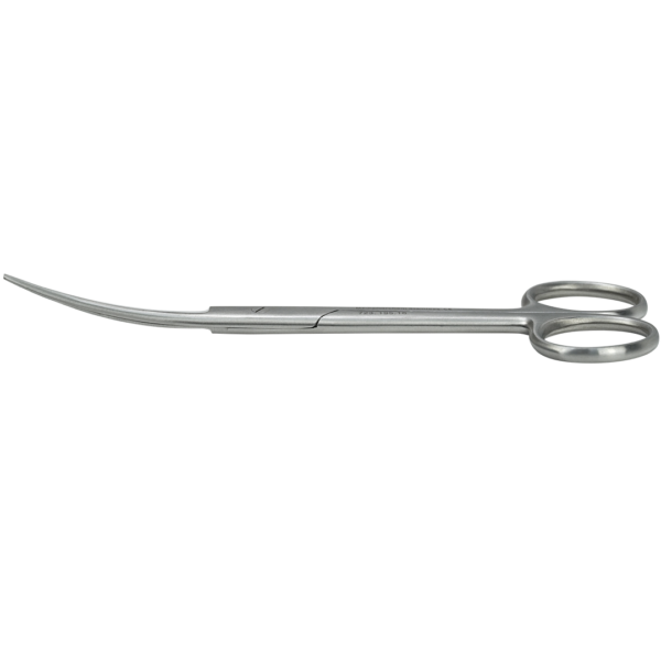 Chirurgische schaar 16cm spits-spits gebogen
