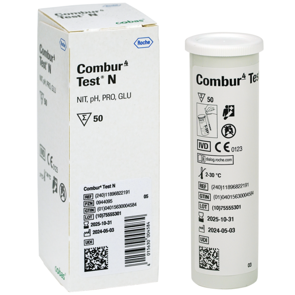 Combur 4 Test N urine teststrips