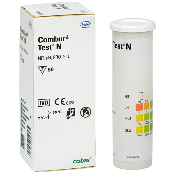 Combur 4 Test N urine teststrips