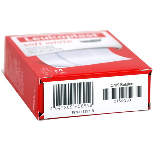 Leukoplast soft white sensitive wondpleister 6cm x 10cm