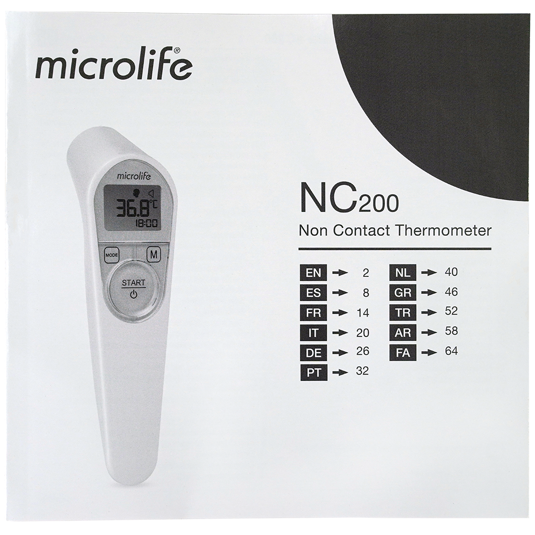 Leerling Broek zingen Microlife NC 200 infrarood thermometer (1) – Medische Artikelen SMA b.v.