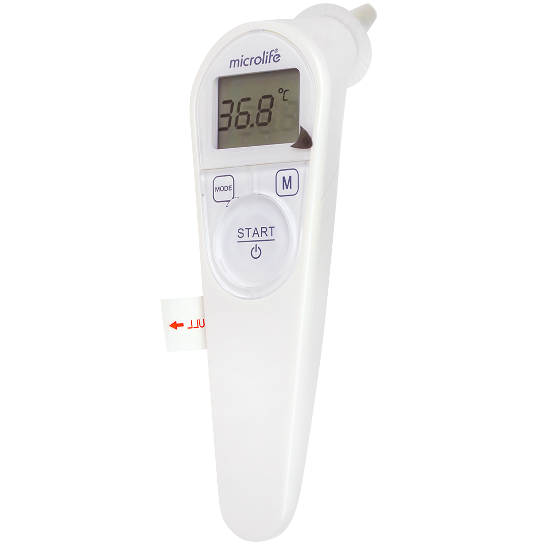 plaag trainer Bewijs Microlife IR 210 infrarood oorthermometer (1) – Medische Artikelen SMA b.v.