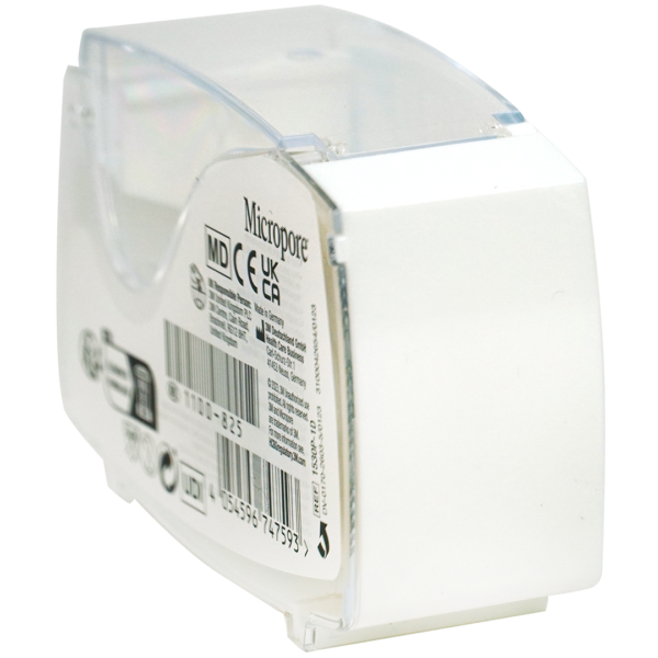 3M™ Micropore™ Chirurgische Hechtpleister op dispenser 2.5cm x 9.1m