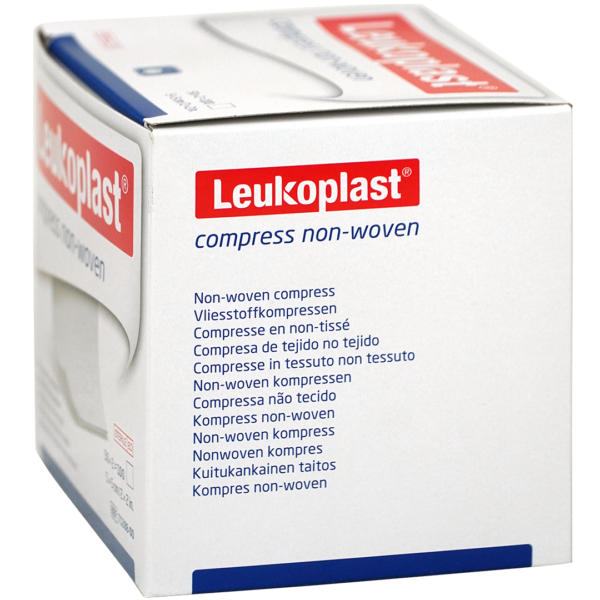 Leukoplast gaaskompres 5cm x 5cm 4 laags steriel