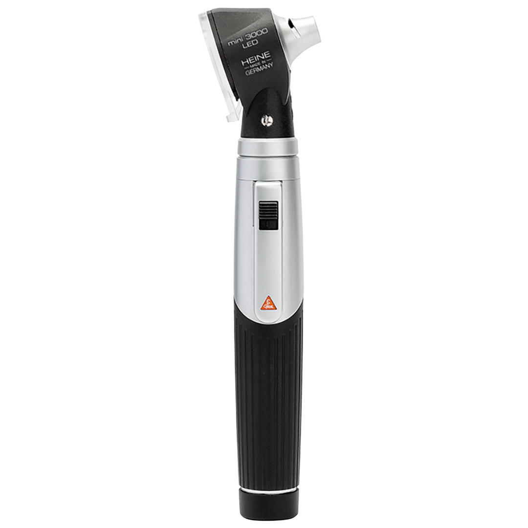 Heine mini 3000 LED Otoscoop 2.5V LED mini 3000 batterijhandvat incl. batterijen herbruikbare +AllSpec wegwerptips (set)