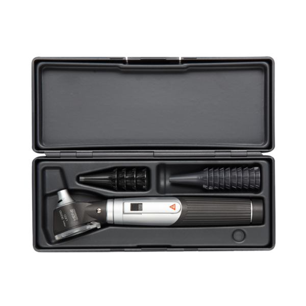 Heine mini 3000 LED Otoscoop mini 3000 batterijhandvat incl. batterijen oortips koffer
